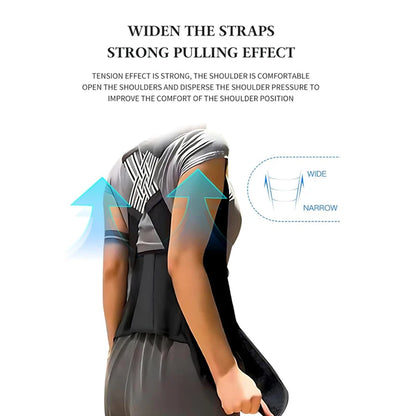 Breathable Back Posture Corrector – Adjustable Support Belt