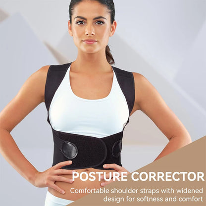 Breathable Back Posture Corrector – Adjustable Support Belt