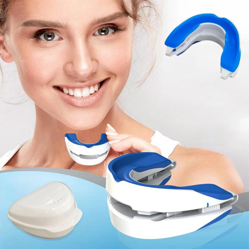 Adjustable Anti-Snoring Mouthpiece – Night Guard for Snoring and Bruxism Relief, Sleep Mouth Guard
