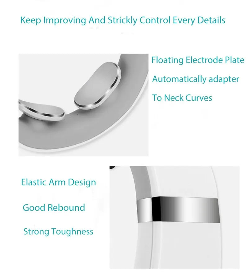 Portable Cervical Massager – Mini Neck & Shoulder Deep Tissue Massager with Warming Function