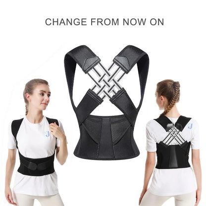Breathable Back Posture Corrector – Adjustable Support Belt