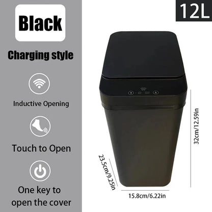 Automatic Kitchen Trash Can for Office,Living Room,Bedroom