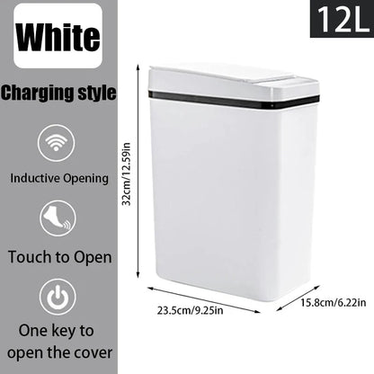 Automatic Kitchen Trash Can for Office,Living Room,Bedroom