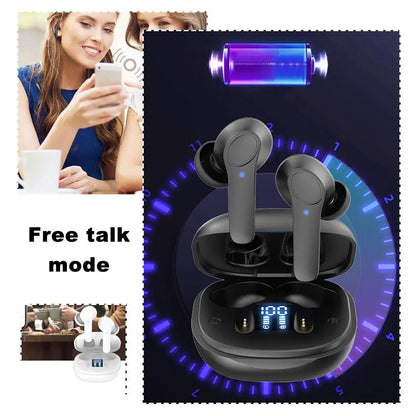Wireless Translator Earbuds – Real-Time Translation in 144 Languages, Smart Voice Translation Headset